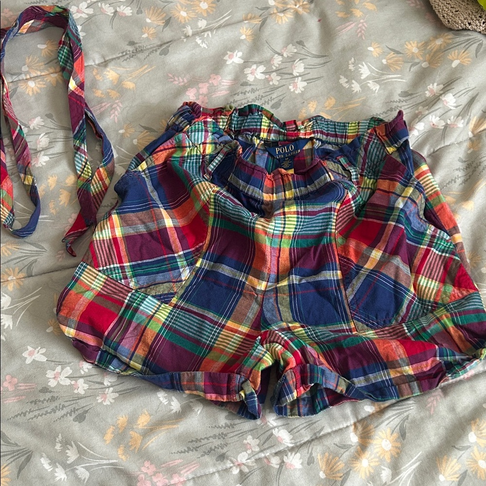 Polo by Ralph Lauren Multicolor Plaid Kids Shorts